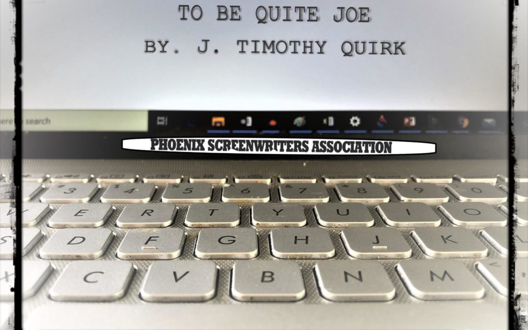 To Be Quite Joe: Writing what you don’t know